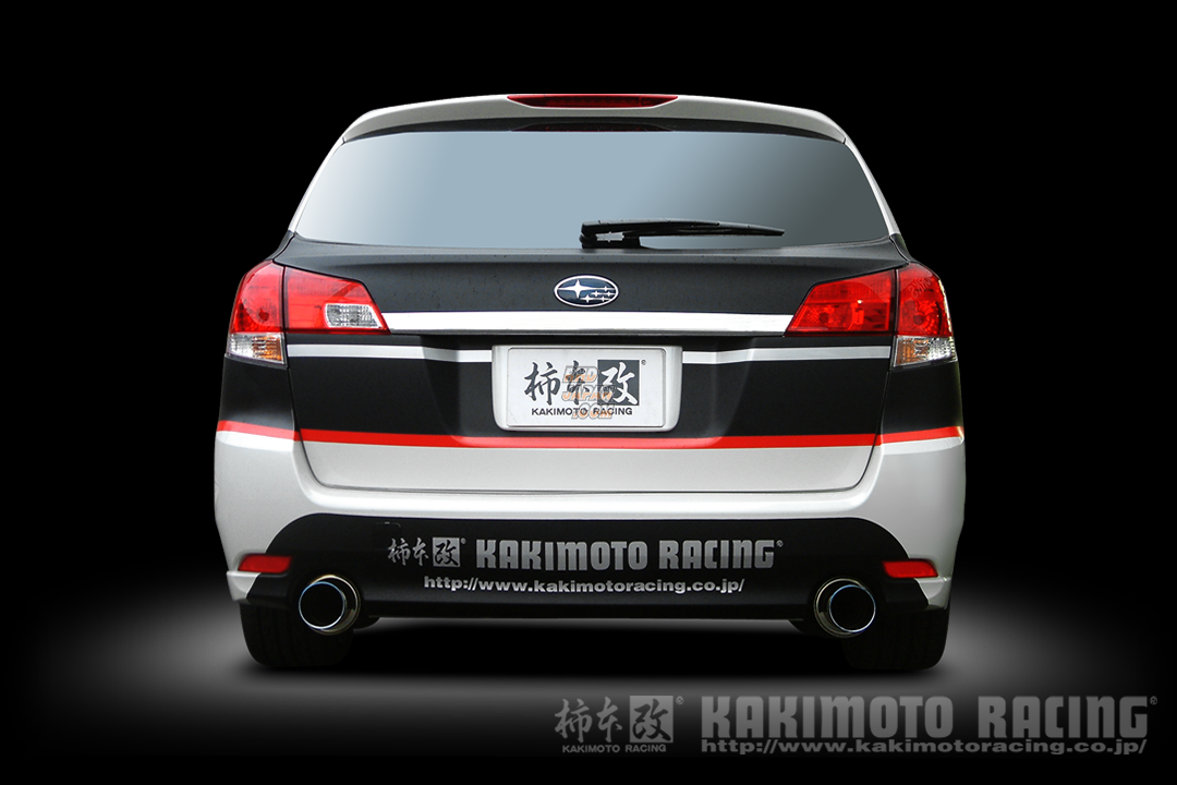Kakimoto Racing Regu.06 & R Muffler Exhaust System - Legacy Touring Wagon BR9 Applied A to D