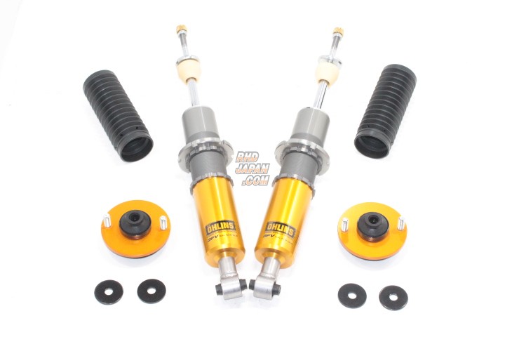 Ohlins Coilover Suspension Complete Kit Type HAL DFV Rubber Upper Mounts - BNR32