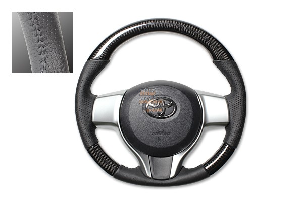 Toyota vitz shop steering wheel size