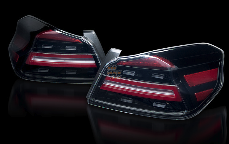 Corazon LED Type-R LED Sequential Tail Lights - Smoke Lens