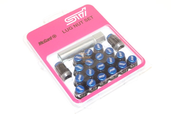 STI Lug Nut Set - Blue