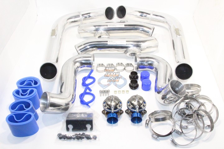 Trust GReddy Aluminum Hard Piping Intake Kit with FV BOV - R35 VR38DETT