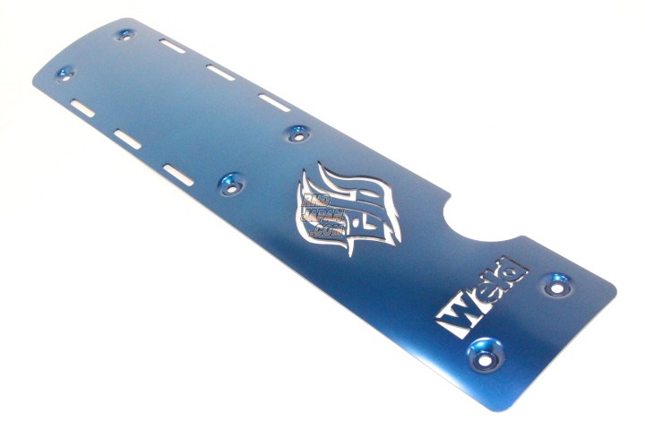 WELD Heat Sink Valve Cover Blue - JZX100