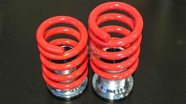 Rubber Soul Rear Adjustable Ride Height Perches & Spring Set - Hakosuka Kenmeri