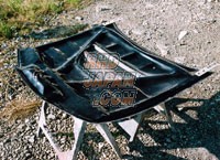 D.Speed Aero Bonnet Vented Hood FRP - S14 Zenki