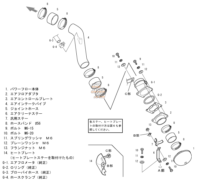 HKS Racing Suction エアインテークシステム Z33 Racing Suction：FAIRLADY Z (Z)