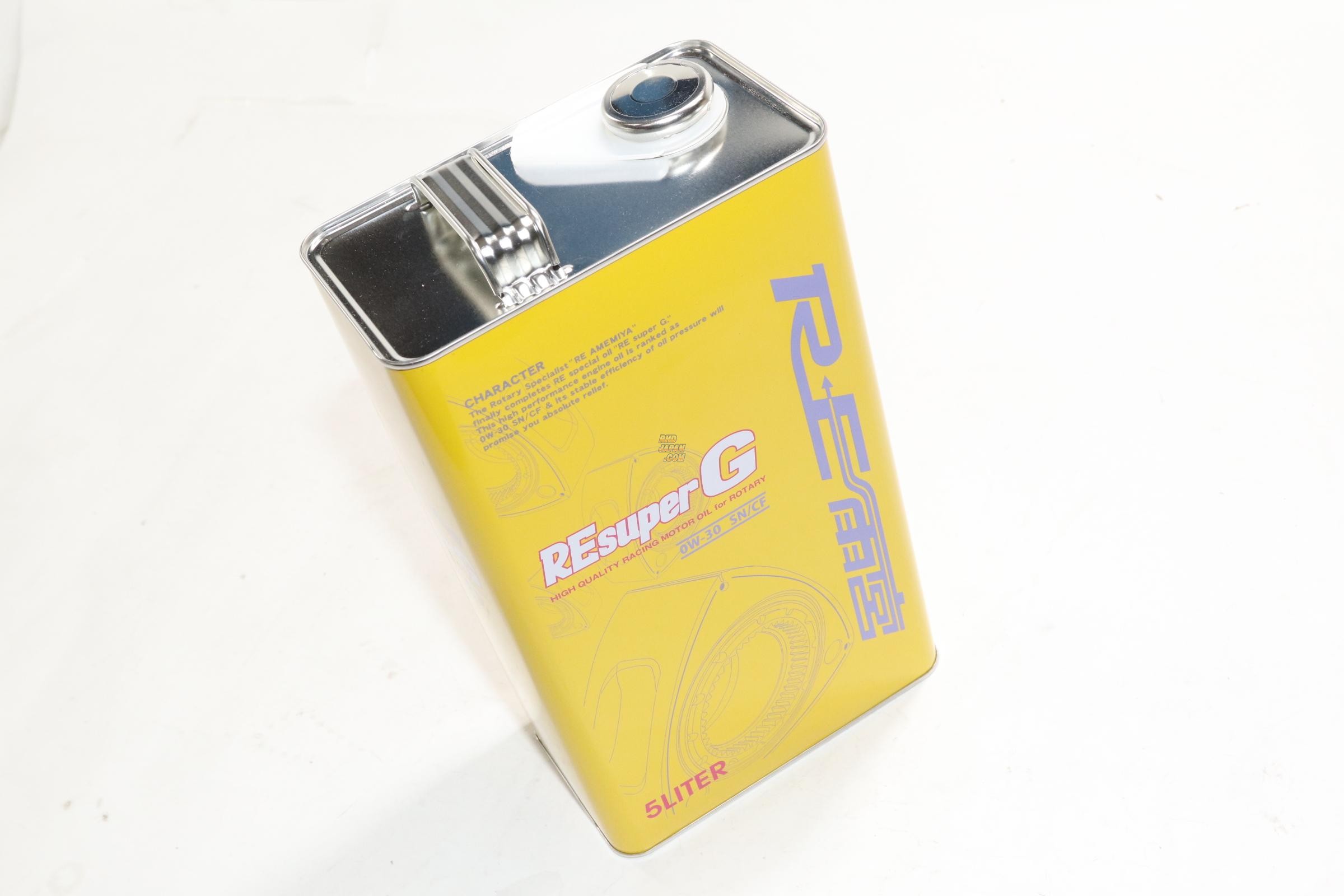 RE-Amemiya RE SuperG for NA Engine Oil 0W-30 SN/CF 5L x 4
