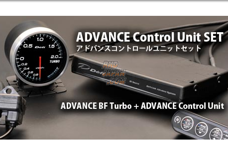 Defi Link Advance Control Unit & BF Turbo Gauge Boost Meter
