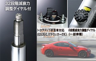 KYB Extage Shock Absorber & Spring Suspension Kit - Lexus CT200h ZWA10