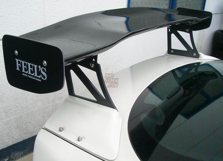 Feel's 3D Carbon GT Wing Rear Spoiler 1400mm Plain Weave Carbon