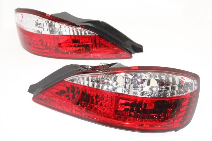 78 Works LED Tail Lamp Version 3 Red Clear - S15