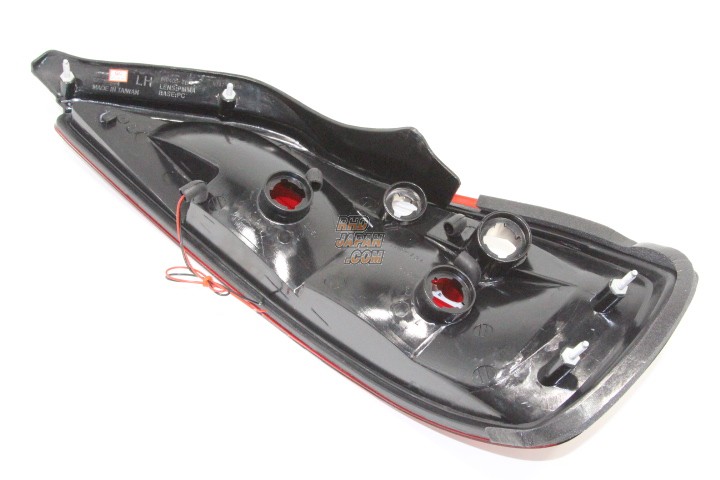 78 Works LED Tail Lamp Version 3 Red Clear - S15
