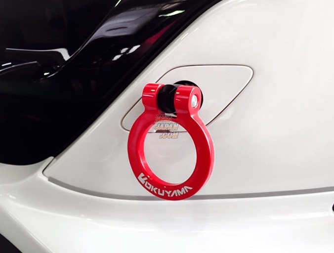 Okuyama Carbing Flip-up Front Towing Hook Red - S2000 AP1 AP2