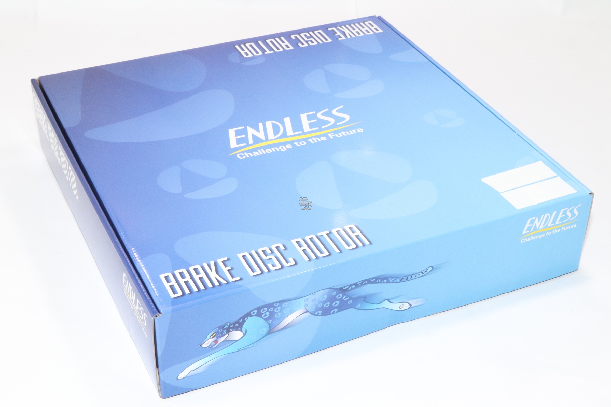 Endless E-Slit Brake Rotor Rear Blue Left - Civic Type-R FD2