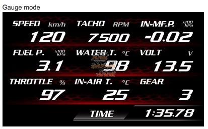 Defi Sports Display F DSDF Multi Meter System - Touch Panel