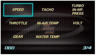 Defi Sports Display F DSDF Multi Meter System - Touch Panel