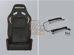 Mugen MS-Z Semi Bucket Seat & Rail Set Passenger Side - FK2