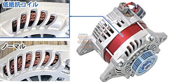 ARD Low Resistance High Output Alternator Iron Pulley - JA11 To 150000