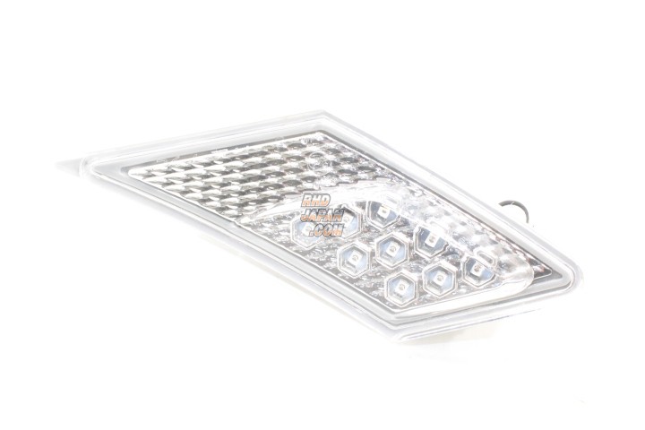 Valenti Jewel LED Side Marker Lamp Clear Chrome - ZC6 ZN6