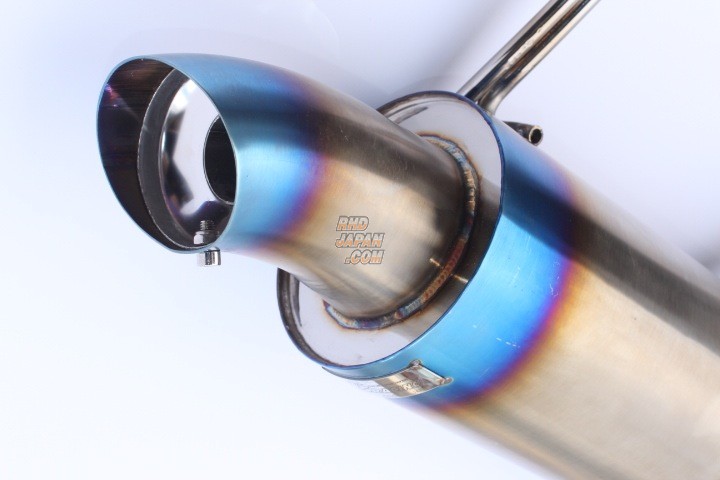 J's Racing R304 SUS Exhaust Muffler Rear Tail 50R - Civic FD1 FD2