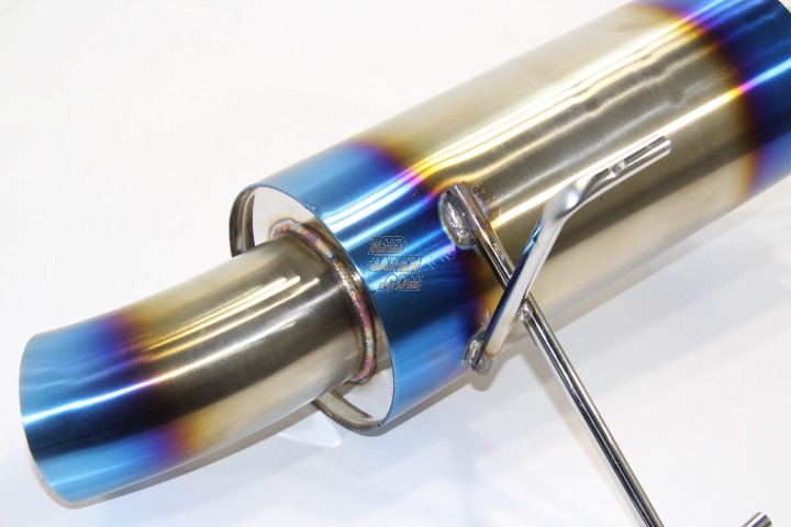 J's Racing R304 SUS Exhaust Muffler Rear Tail 50R - Civic FD1 FD2