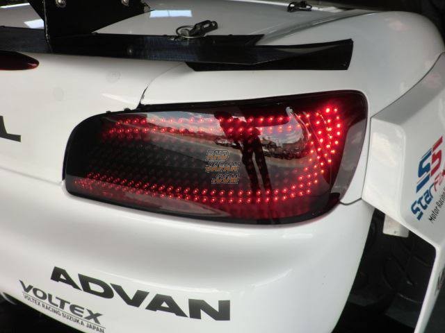 Car Shop GLOW Custom LED Tail Lights Smoked Version 1 Flowing Turn Signal - S2000 AP1 AP2