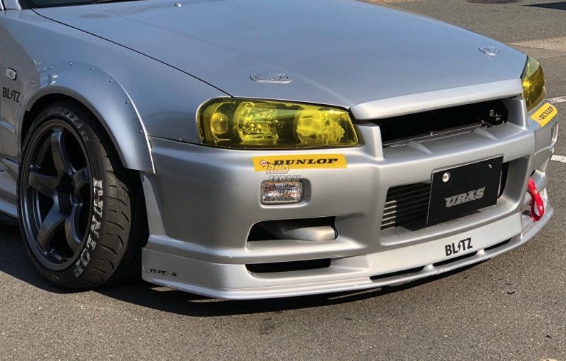 URAS Hood Lip Spoiler Bonnet Top Mold Type R - Skyline ENR34