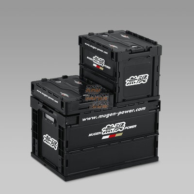 Mugen Folding Container Box - Black Medium 50L - RHDJapan