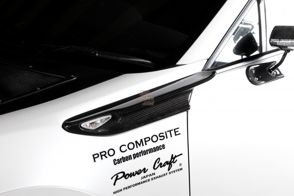 Pro Composite Fender Canard Set Type-2 FRP - ZN6
