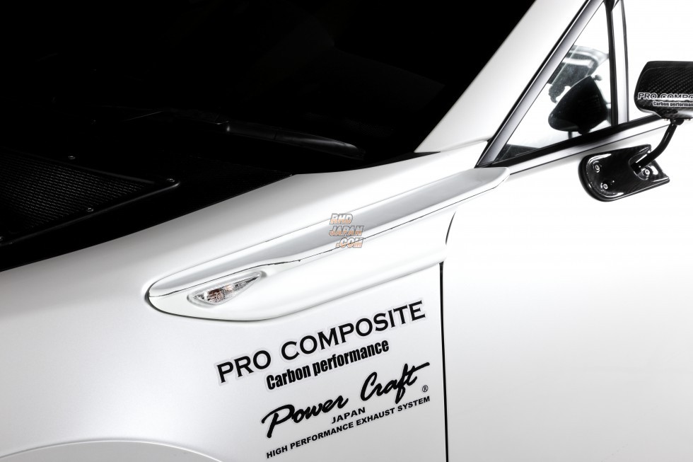 Pro Composite Fender Canard Set Type-1 FRP - ZN6