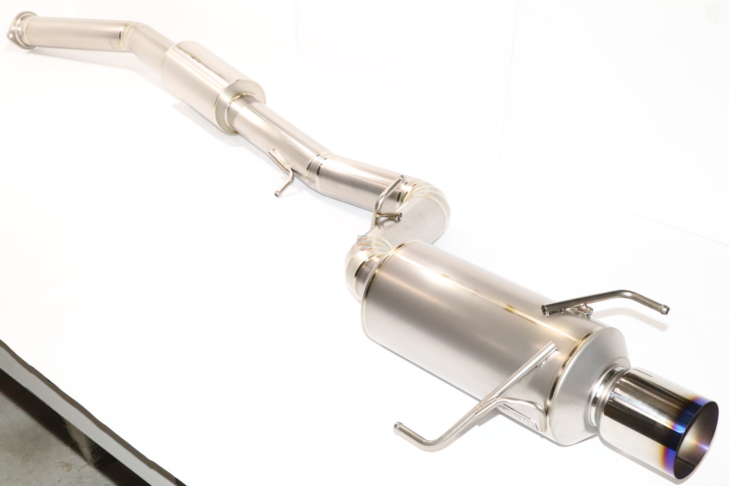 Midori Seibi Center Silent High Power NR II Titanium 90mm Muffler Cut Tip - BNR34