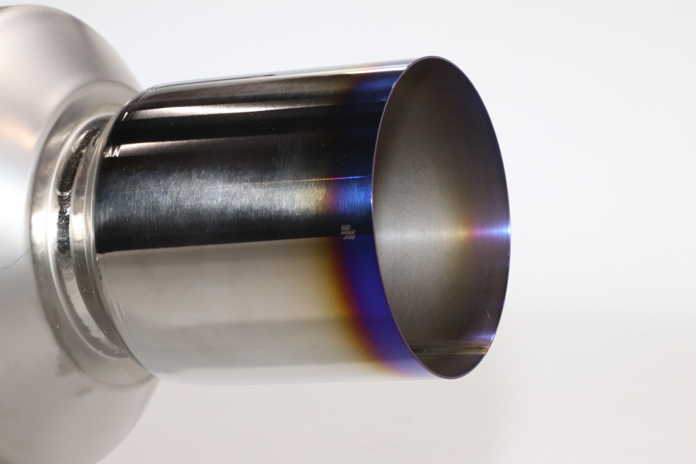 Midori Seibi Center Silent High Power NR II Titanium 90mm Muffler Cut Tip - BNR34