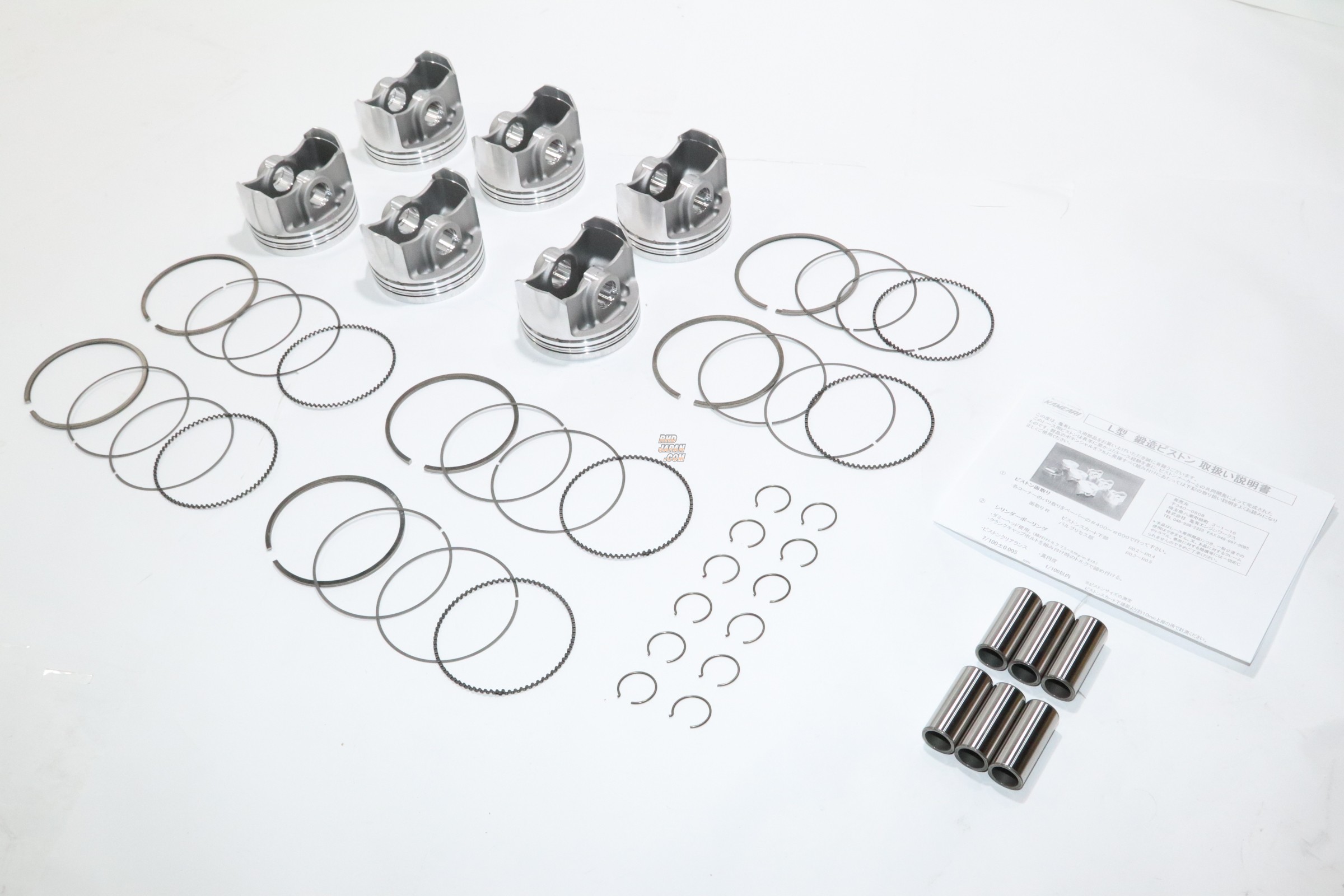 Kameari Street Piston Kit L28 to L30 89mm L28 Rods RHDJapan