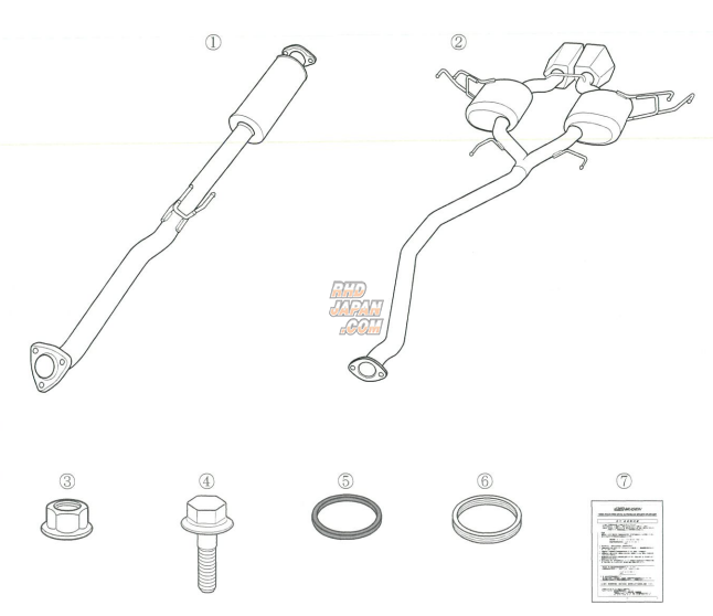 Mugen Sports Exhaust System - Civic FK7