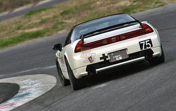GT-NET ZAZ Route KS Rear Half Spoiler with Diffuser Type-R FRP - NSX NA1 NA2