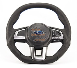 Kenstyle Steering Wheel Leather Blue Stitch - Forester SJ5 SJG BN9 BS9 GP7