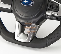 Kenstyle Steering Wheel Leather Blue Stitch - Forester SJ5 SJG BN9 BS9 GP7