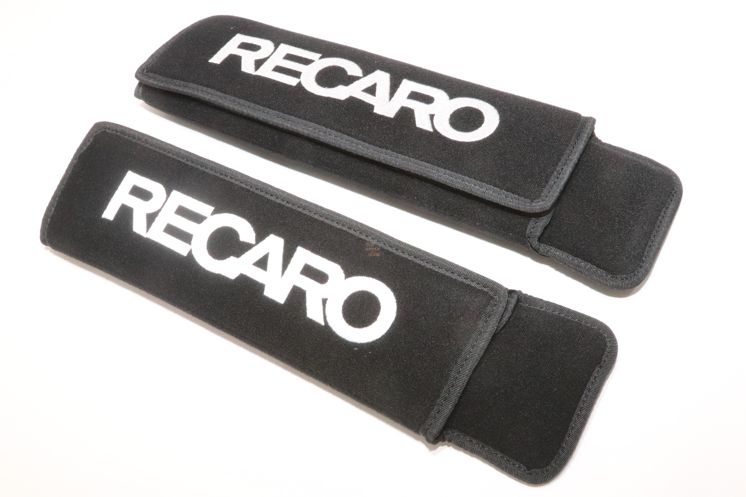 Recaro Seat Belt Pad Set - Black - RHDJapan