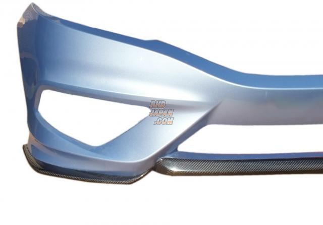 Aero Workz 3pc Front Lip Spoiler Carbon Fiber - FR4 FR5