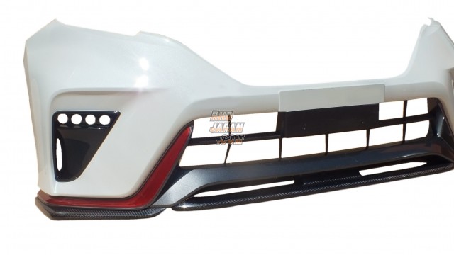 Aero Workz 3pc Front Lip Spoiler Carbon Fiber - E12 Nismo