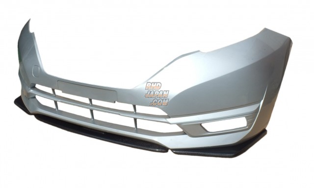 Aero Workz 3pc Front Lip Spoiler Carbon Fiber - E12
