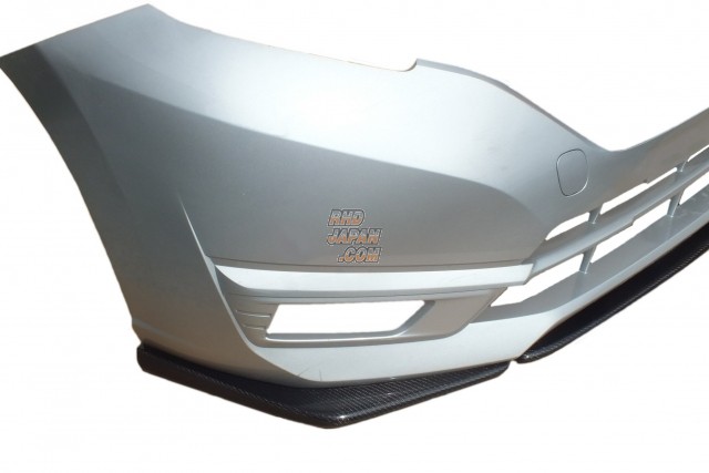 Aero Workz 3pc Front Lip Spoiler Carbon Fiber - E12