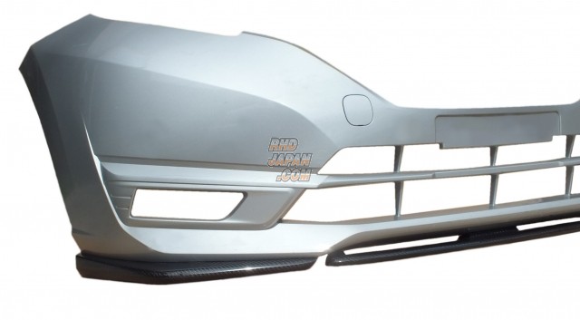 Aero Workz 3pc Front Lip Spoiler Carbon Fiber - E12