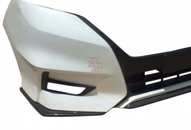 Aero Workz 3pc Front Lip Spoiler Carbon Fiber - C27