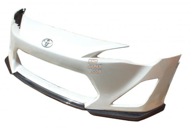 Aero Workz 3pc Front Lip Spoiler Full Carbon Fiber - ZN6