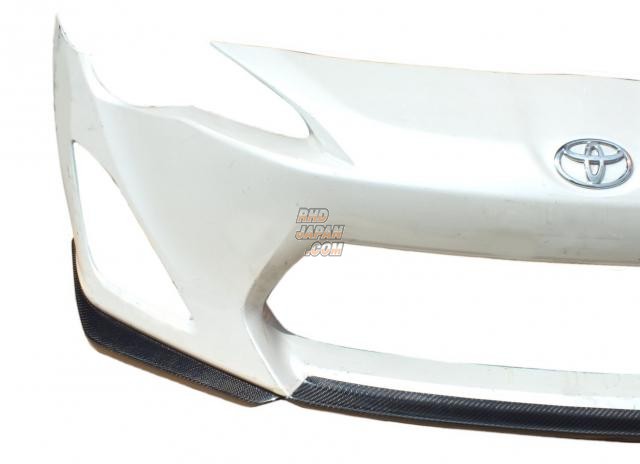 Aero Workz 3pc Front Lip Spoiler Full Carbon Fiber - ZN6