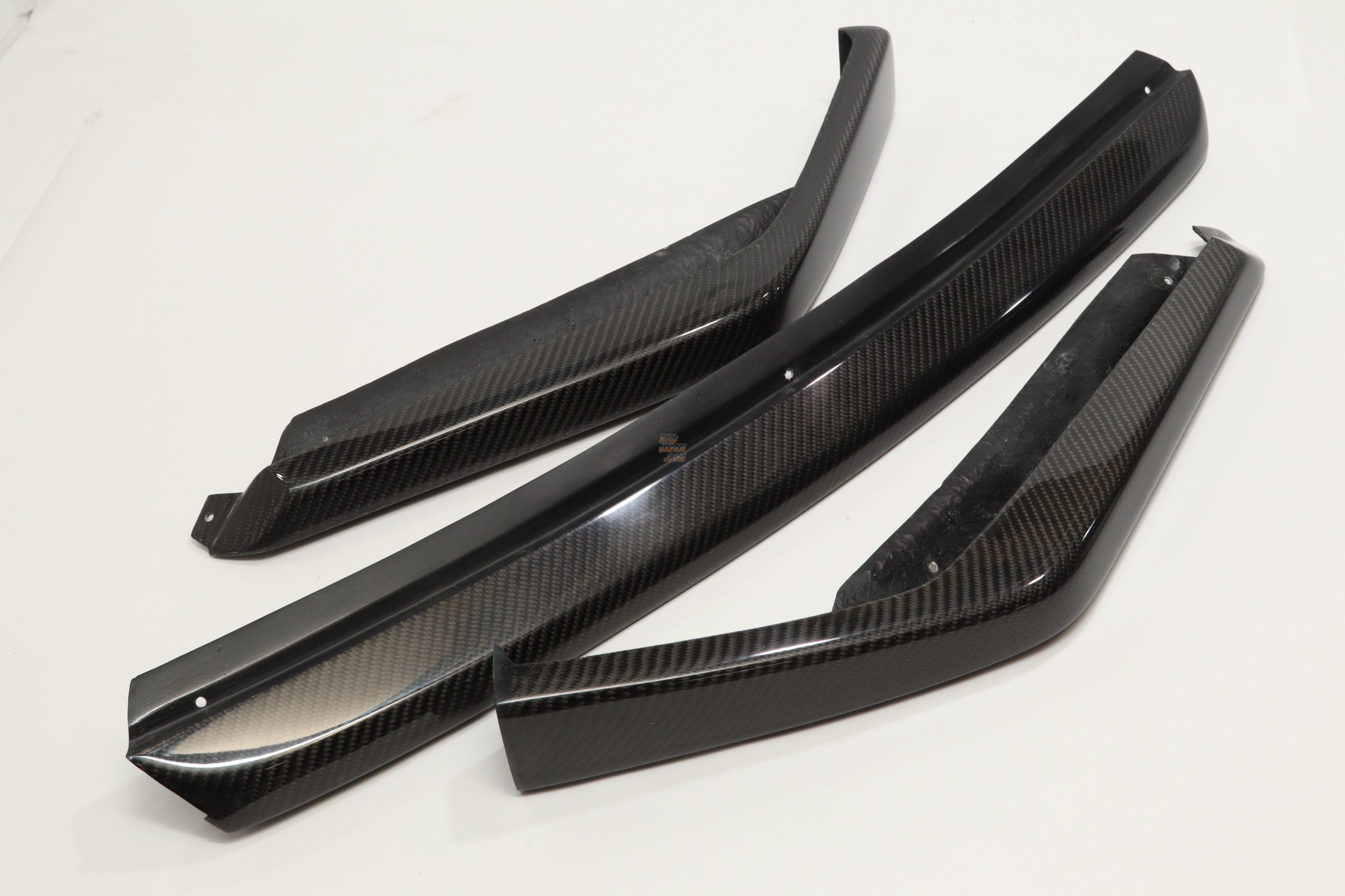 Aero Workz 3pc Front Lip Spoiler Full Carbon Fiber - ZN6