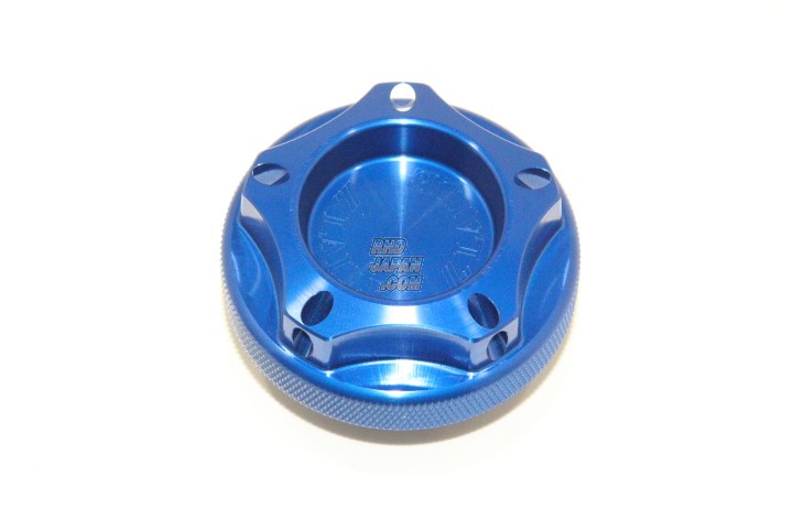 Laile Oil Filler Cap Screw Type Blue - Mitsubishi M32/M33 X P3.5