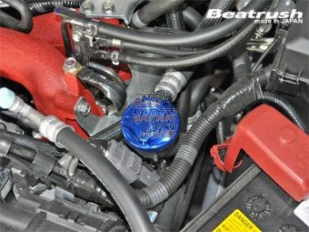 Laile Oil Filler Cap Screw Type Blue - Mitsubishi M32/M33 X P3.5
