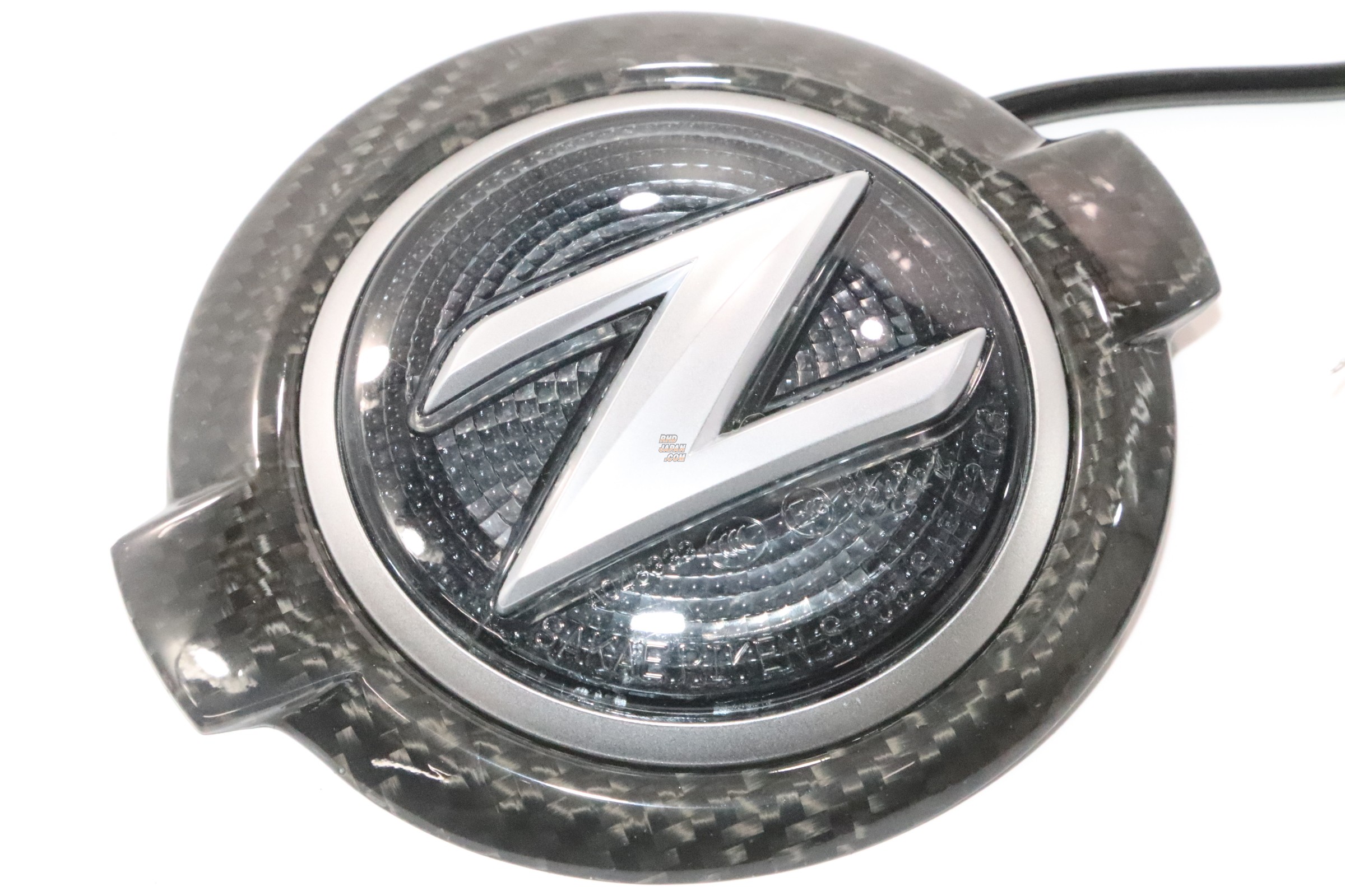 Datsun Freeway Hood Emblem Type B-Ey Black Carbon Blue Illumination - Fairlady Z Z34